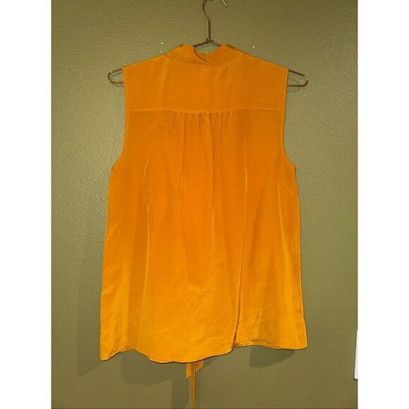 Silk Marc Jacob’s Mustard Blouse *note - Picture 9 of 16
